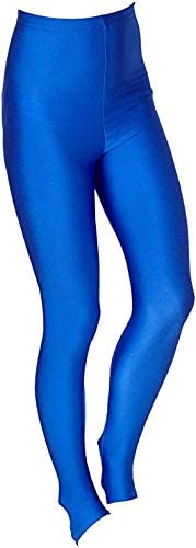 Girls Womens Nylon shinny Stirrup Tights Leggings